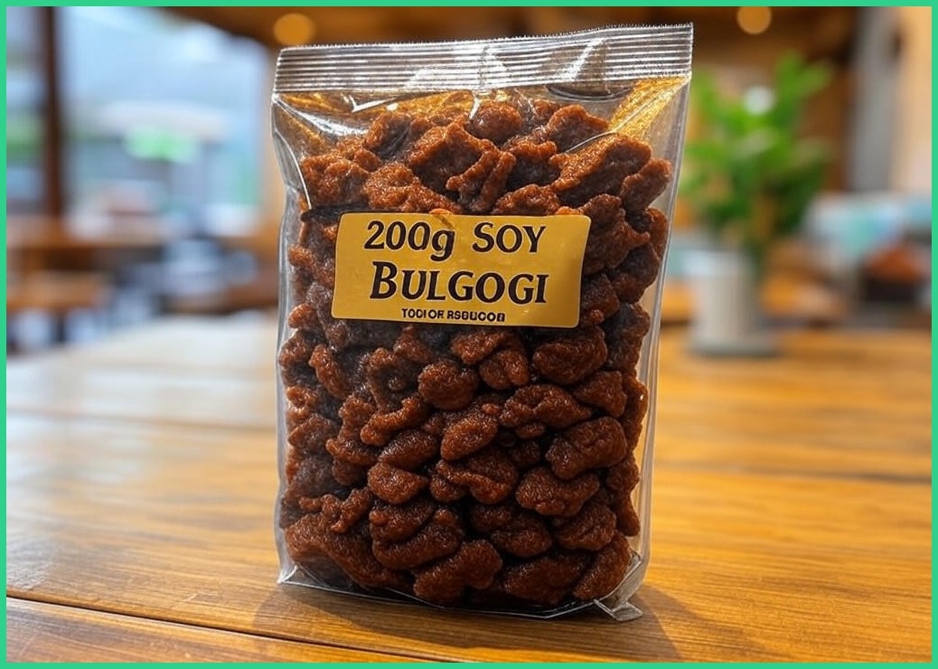 비건채식마켓_채식콩고기(불고기용) 200g, 200g, 1개