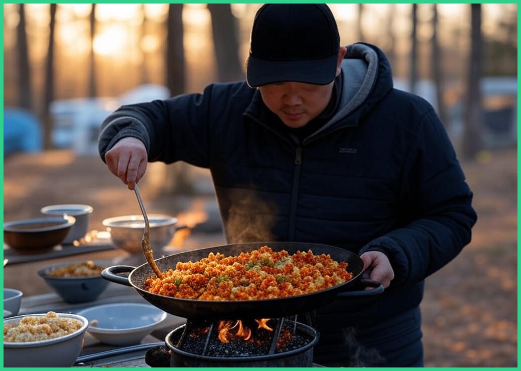 쿡솜씨 신림동식 깻잎매콤순대볶음 밀키트 캠핑 음식 요리 유튜버 햇님 추천, 1개, 530g
