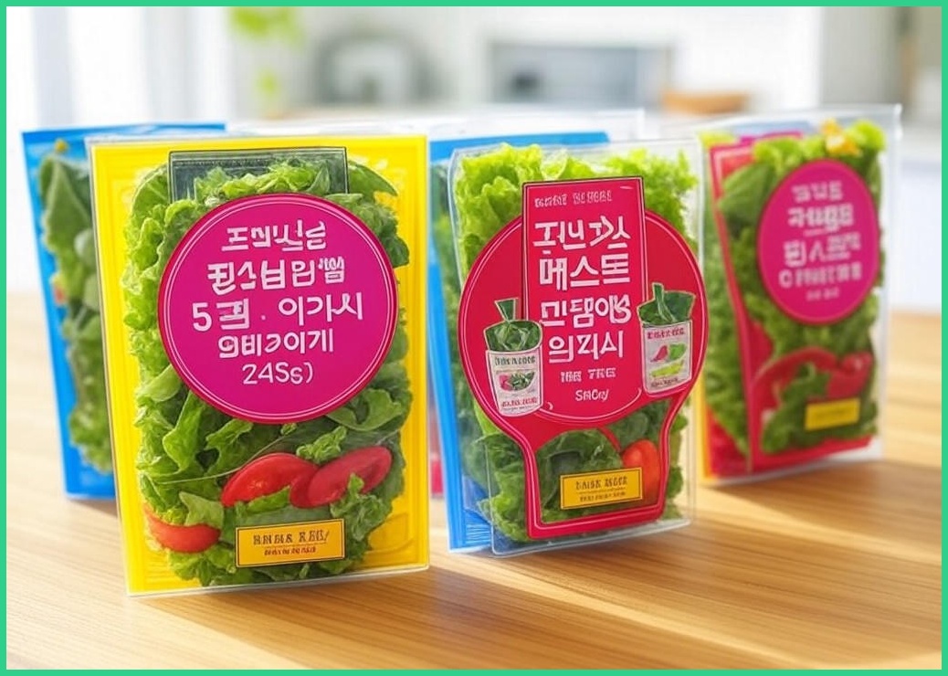 포켓샐러드 베스트 샐러드 5팩 패키지, 245g, 5개